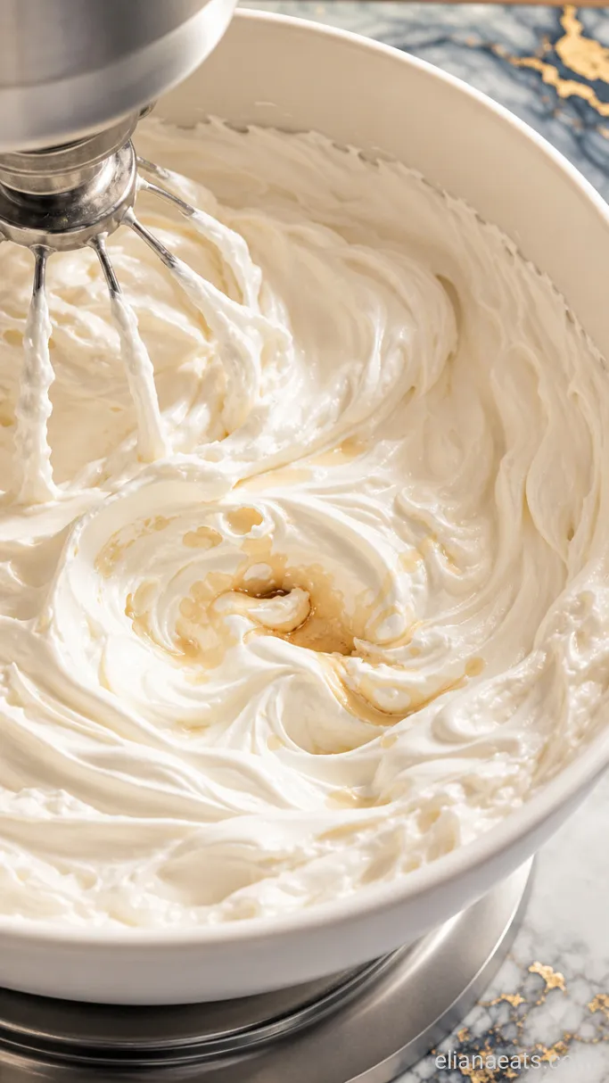 Step 3: Add the Cream and Flavorings