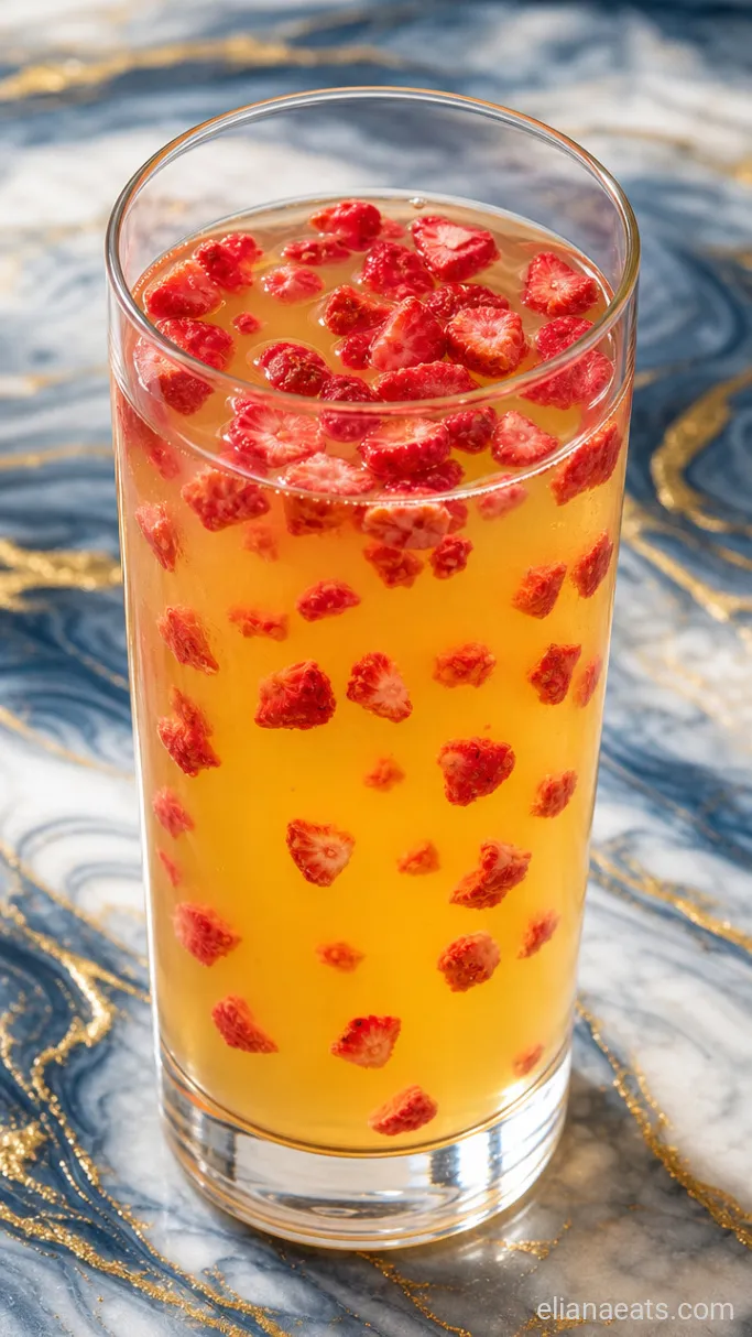 Step 3: Add the Freeze-Dried Strawberries