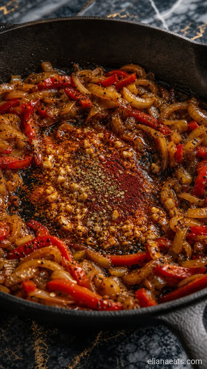 Step 3: Bloom the Garlic and Spices