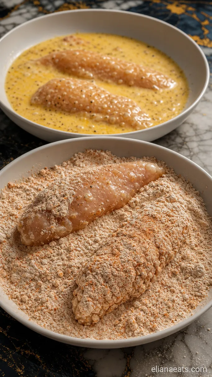 Step 3: Bread the Tenders