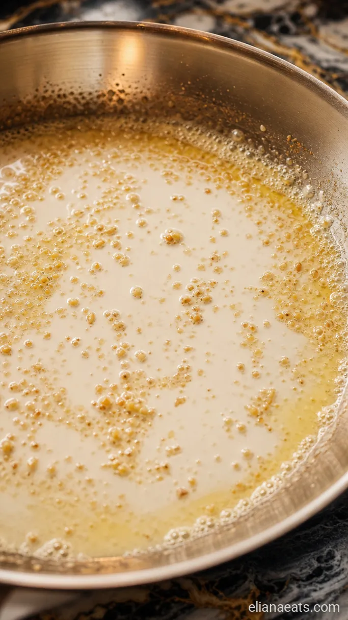 Step 3: Build the Alfredo Sauce