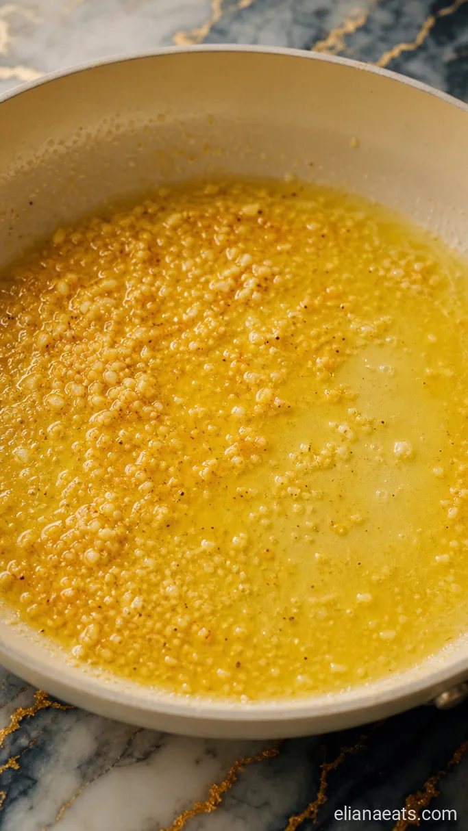 Step 3: Build the Lemon Butter Sauce