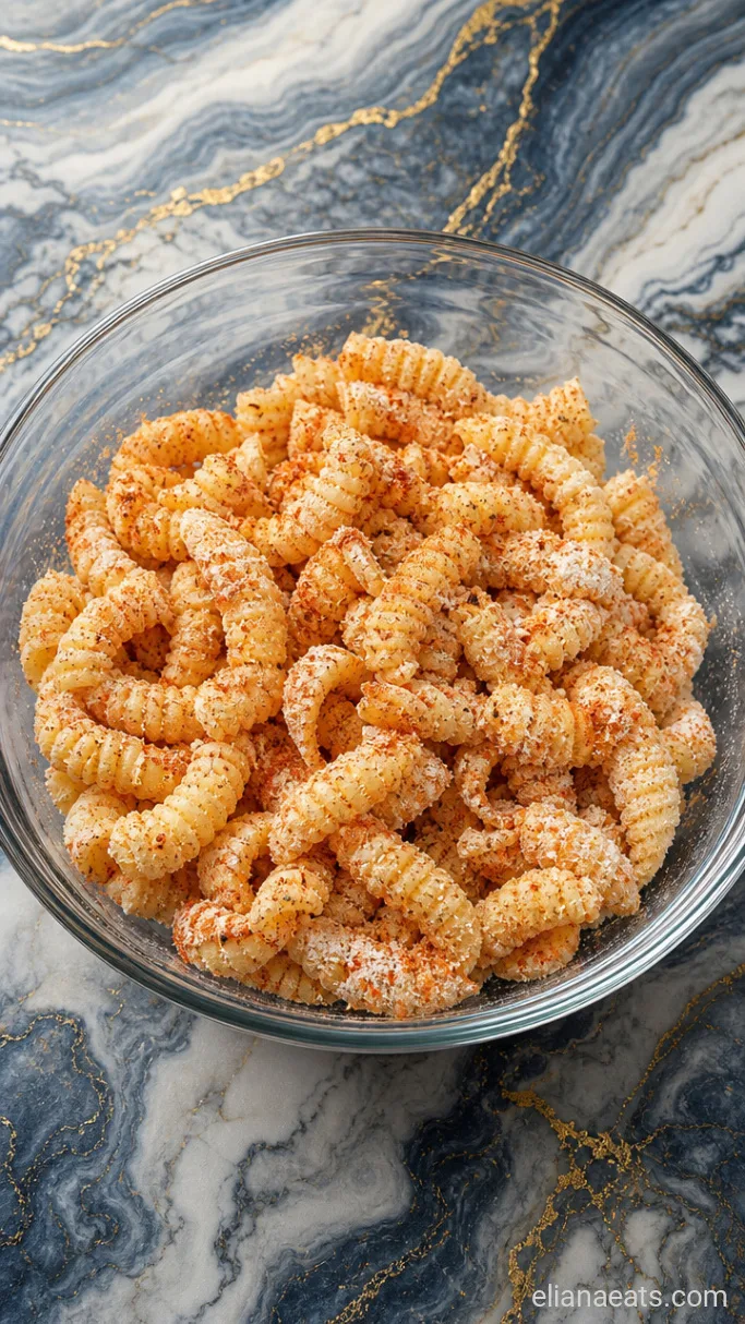 Step 3: Coat the Curls in Seasoning