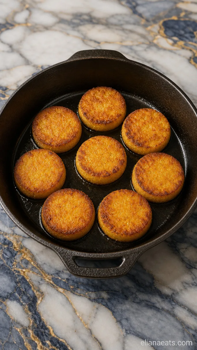 Step 3: Crisp the Cakes