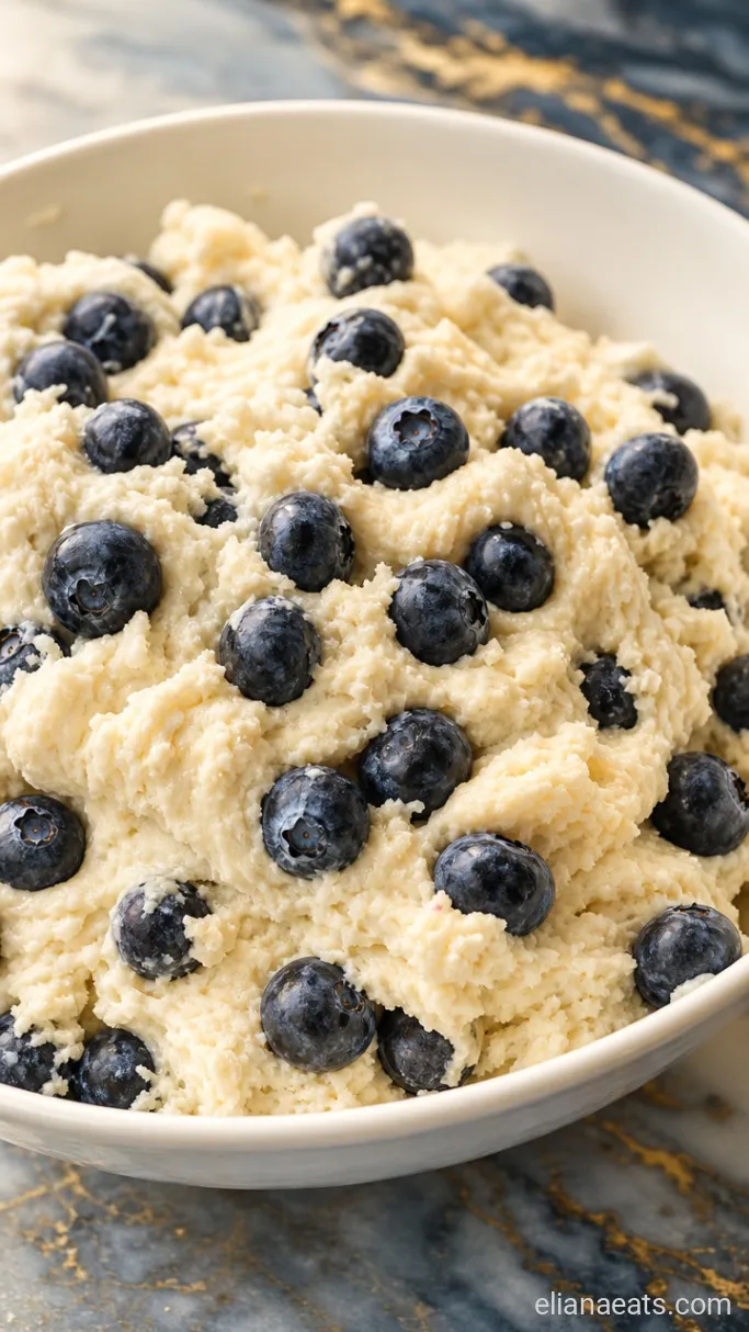 Step 3: Fold in the Blueberries