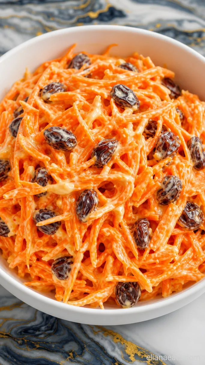 Step 3: Fold in the Raisins and Coat the Carrots