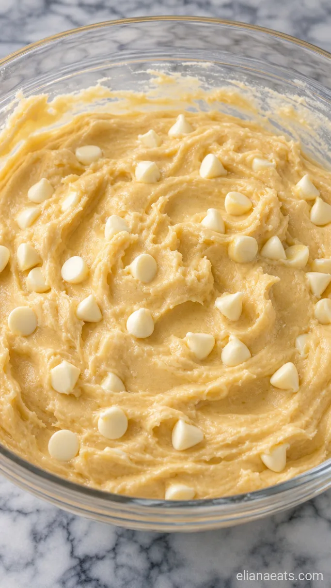 Step 3: Fold in the White Chocolate