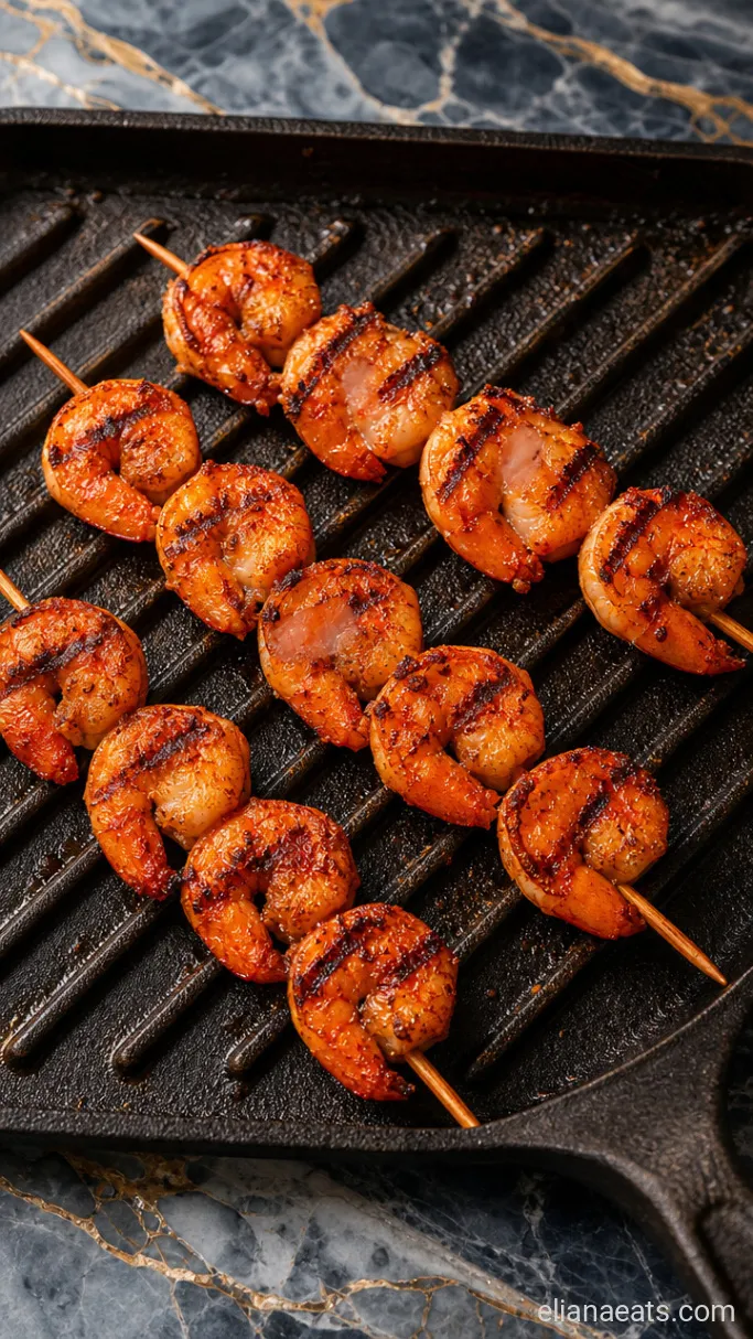 Step 3: Grill the Shrimp