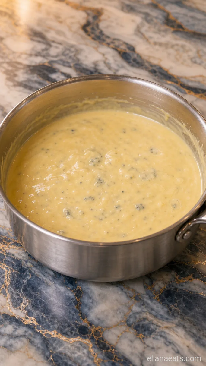 Step 3: Melt in the Cheeses