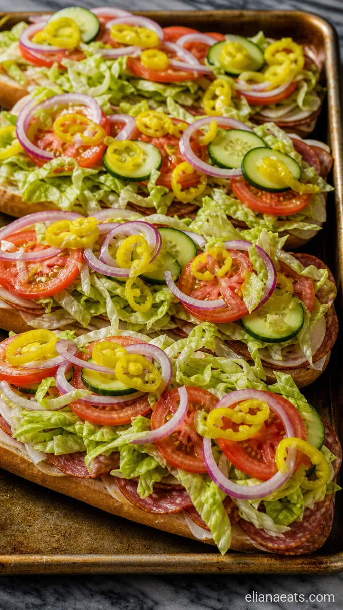 Step 3: Pile on the Vegetables