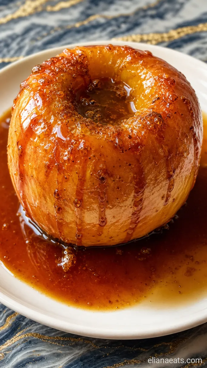 Step 3: Plate and Glaze the Apples