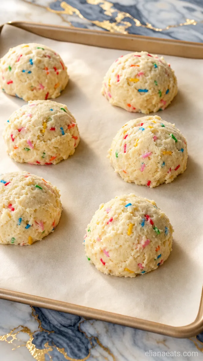 Step 3: Portion and Bake the Cookies