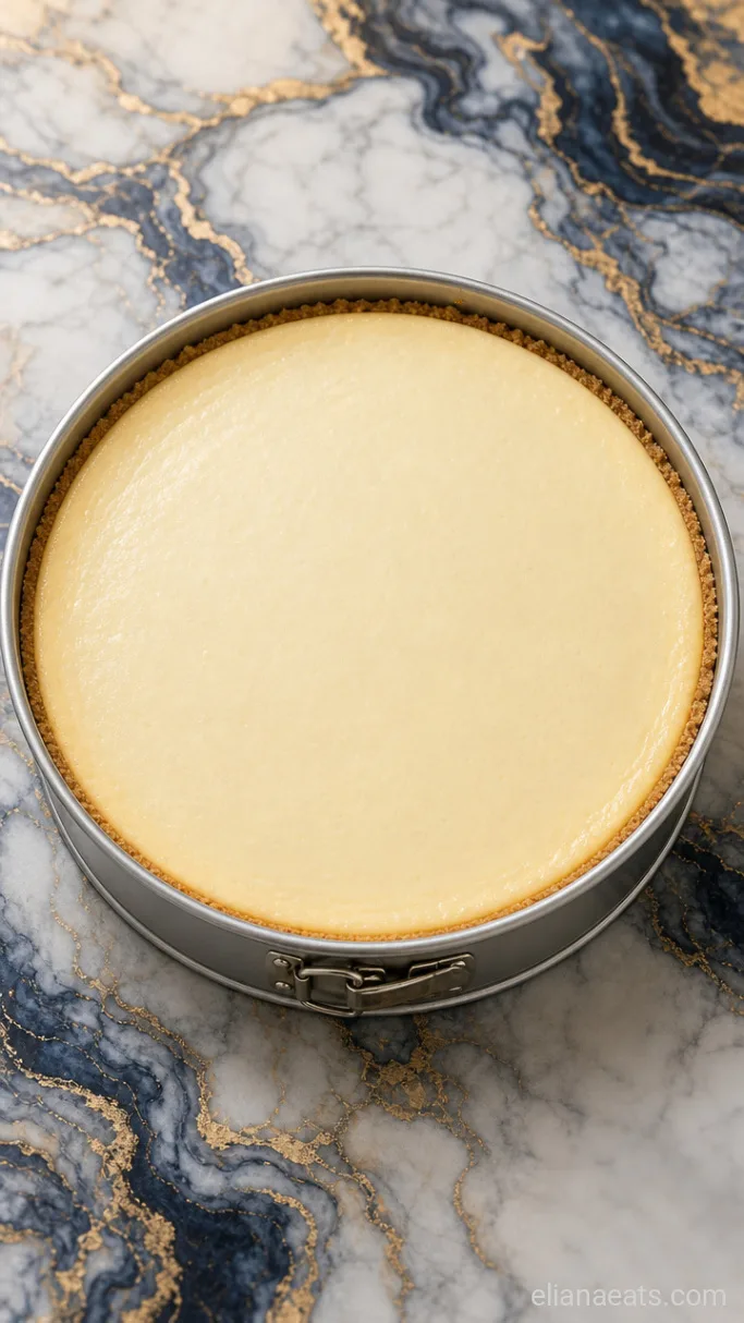 Step 3: Pour and Bake the Filling