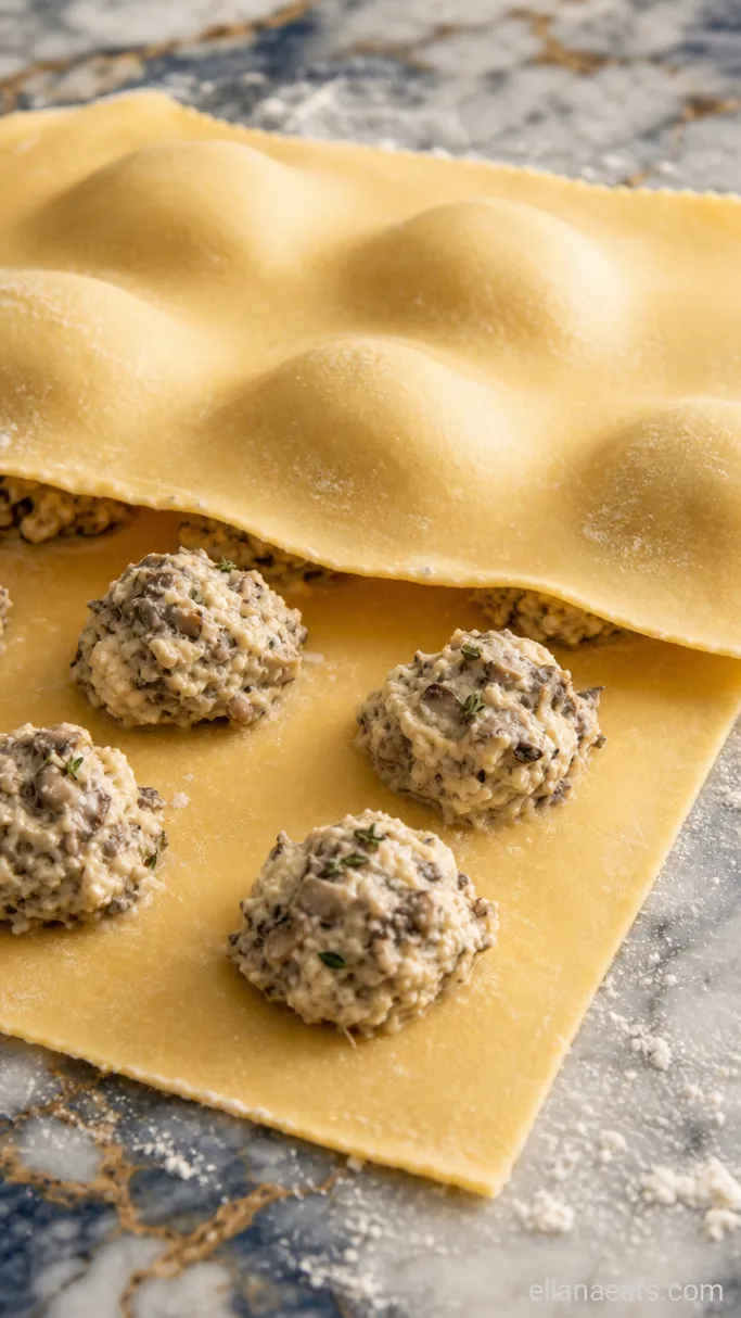 Step 3: Roll and Fill the Ravioli