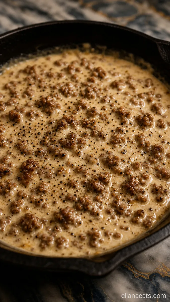 Step 3: Simmer the Gravy