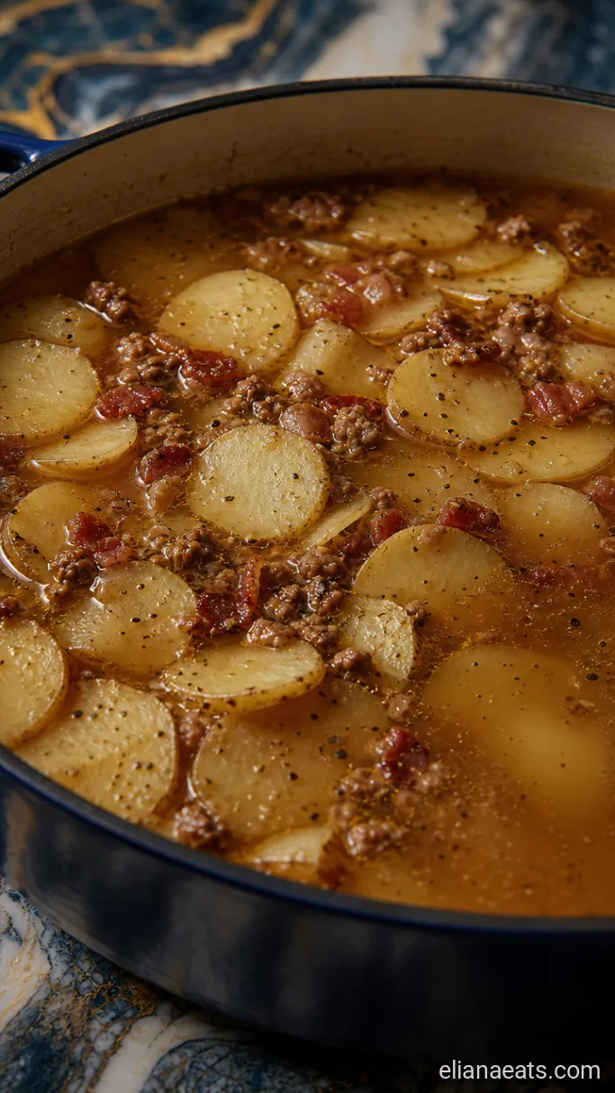 Step 3: Simmer the Potatoes
