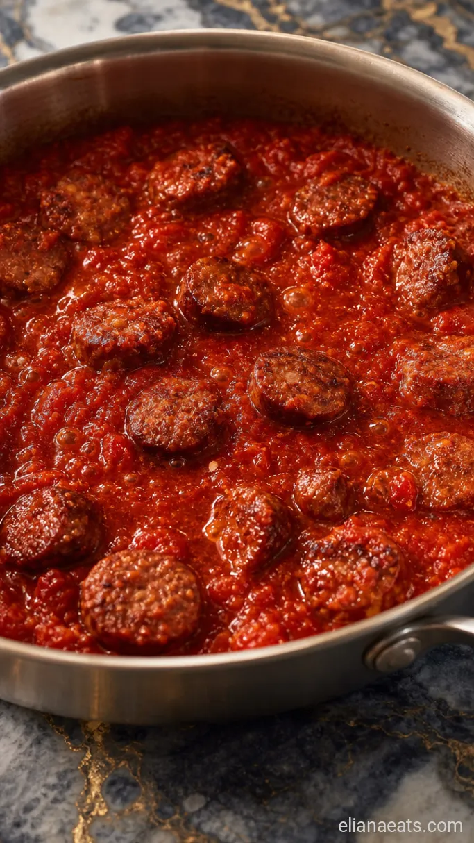 Step 3: Simmer the Tomato Sauce