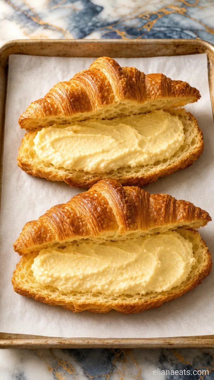 Step 3: Soak and Fill the Croissants