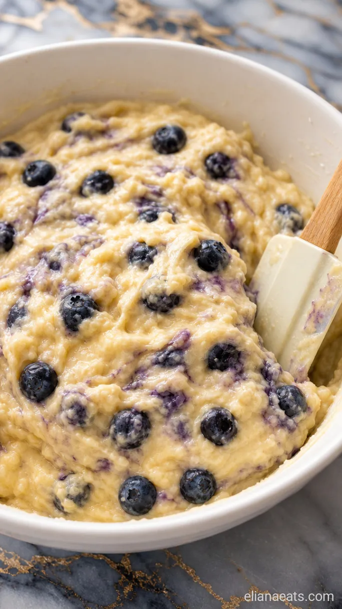 Step 3: Stir in the Blueberries