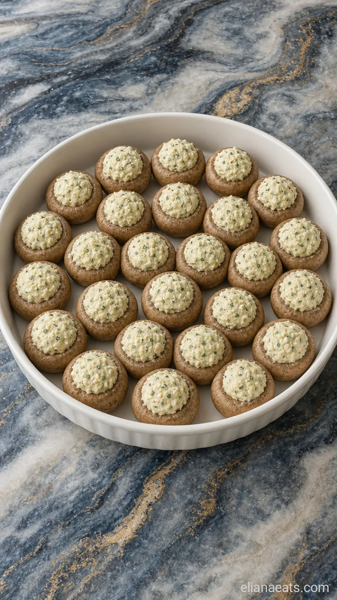 Step 3: Stuff the Mushroom Caps