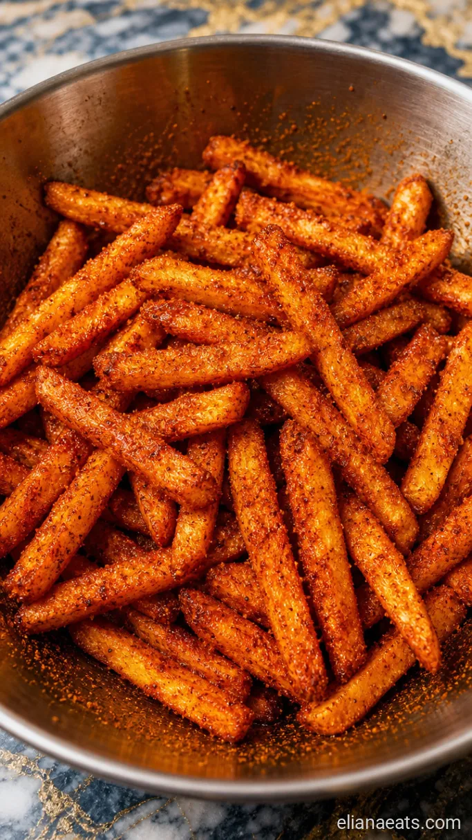 Step 3: Toss and Season the Fries