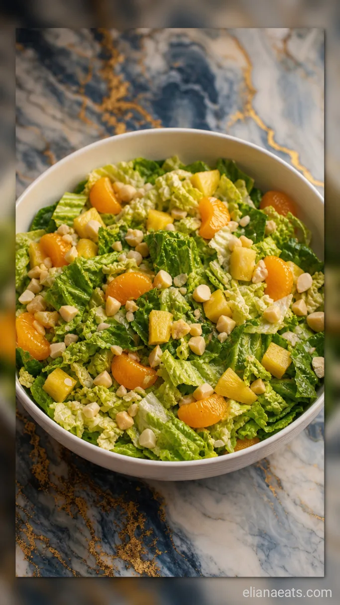 Step 3: Toss the Greens and Fruit