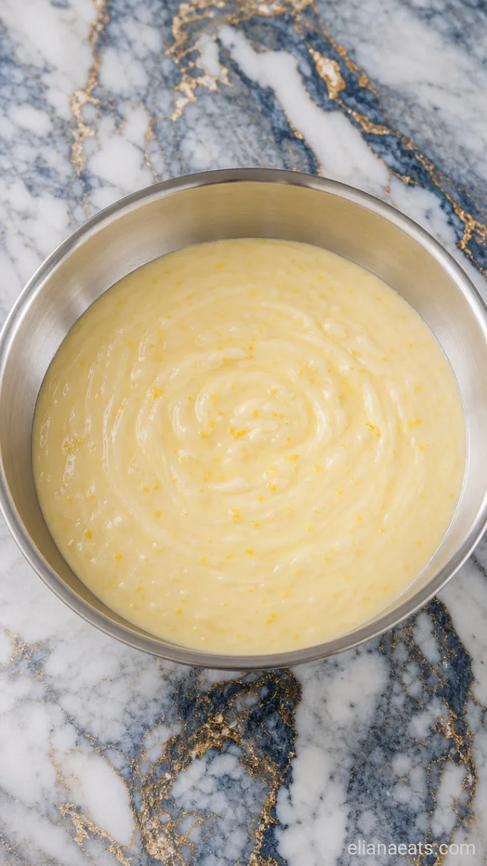 Step 3: Whisk in the Eggs and Lemon