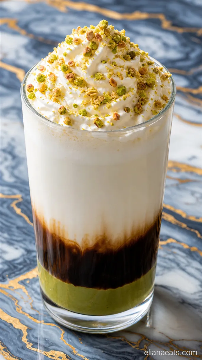 Step 4: Assemble and Garnish the Latte