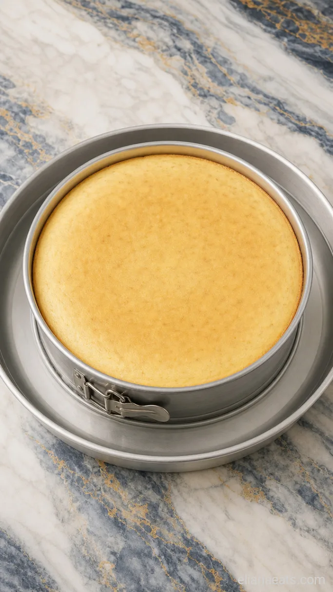 Step 4: Bake the Cheesecake in a Water Bath