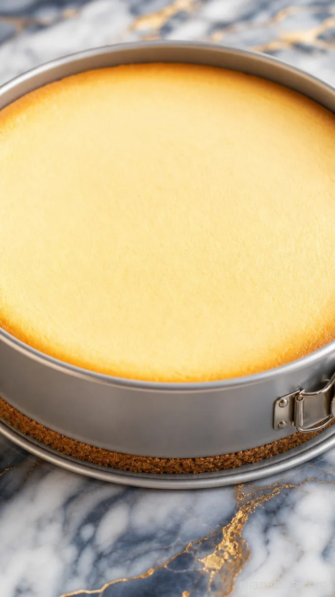 Step 4: Bake the Cheesecake