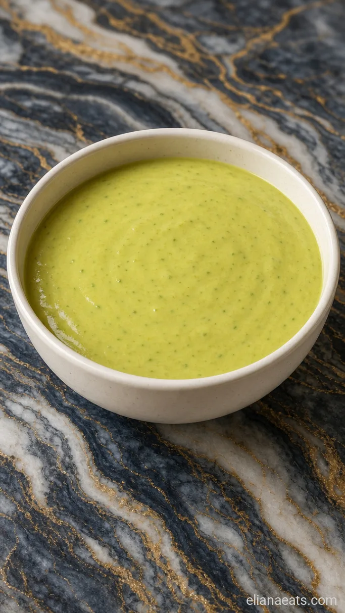 Step 4: Blend the Avocado Cream Sauce