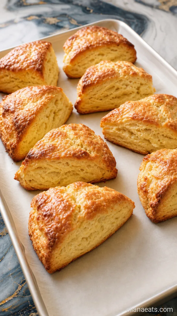 Step 4: Brush and Bake the Scones