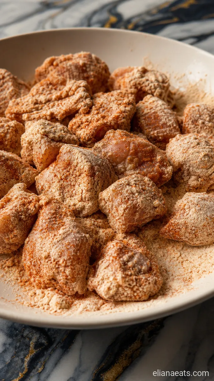 Step 4: Dredge the Chicken