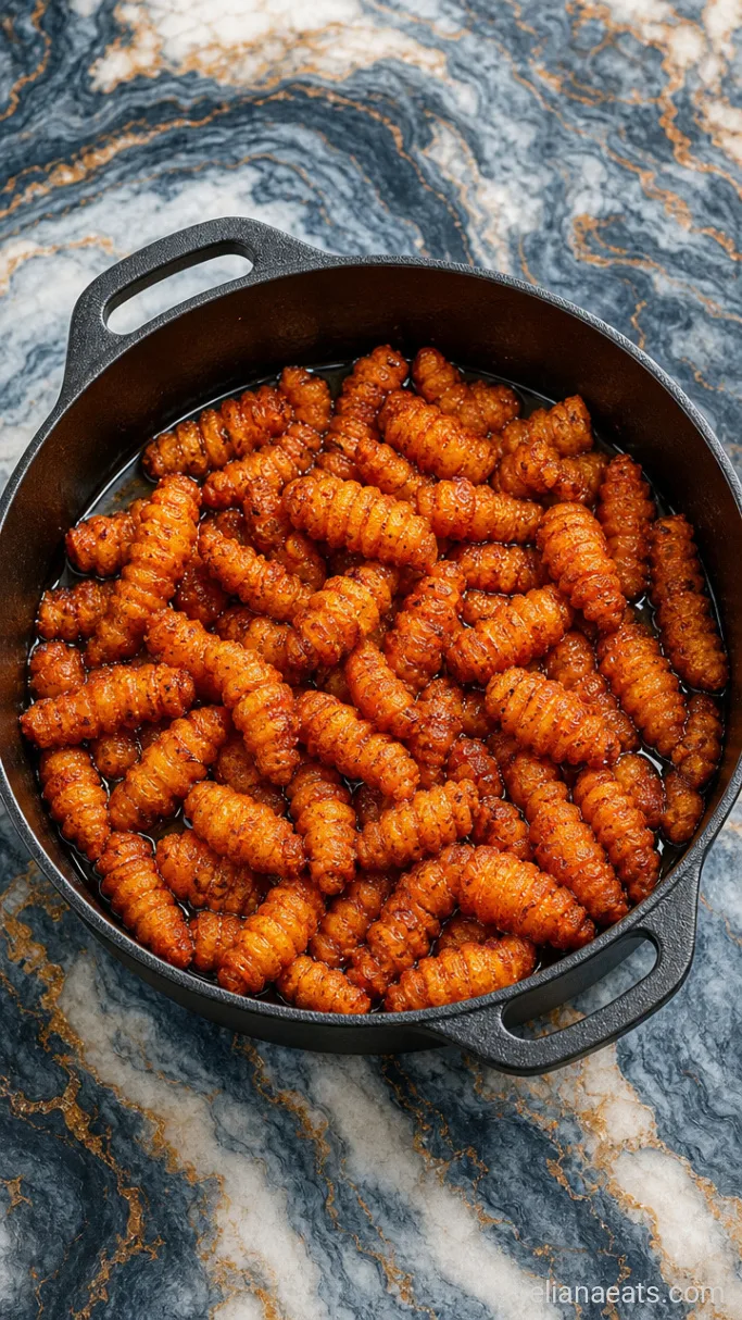 Step 4: Fry the Curly Fries