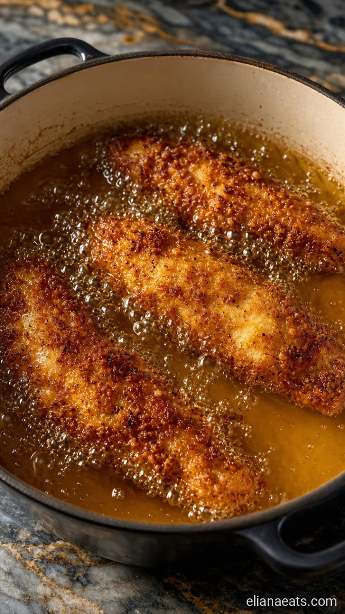 Step 4: Fry the Tenders