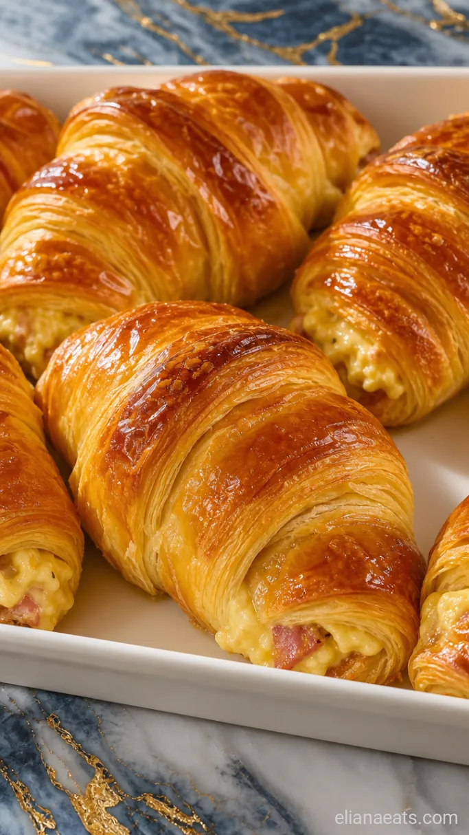 Step 4: Glaze and Bake the Pastries