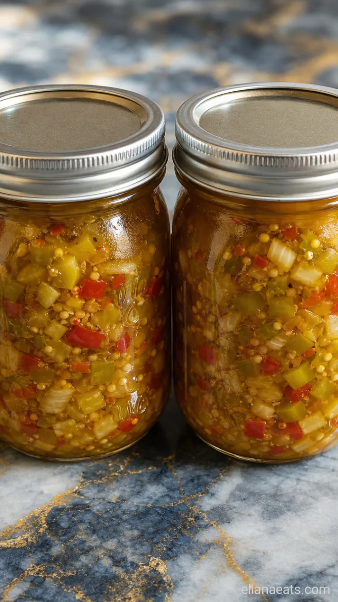Step 4: Jar and Cool the Relish