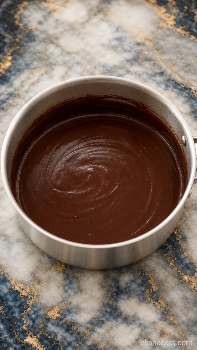 Step 4: Melt the Fudge Frosting