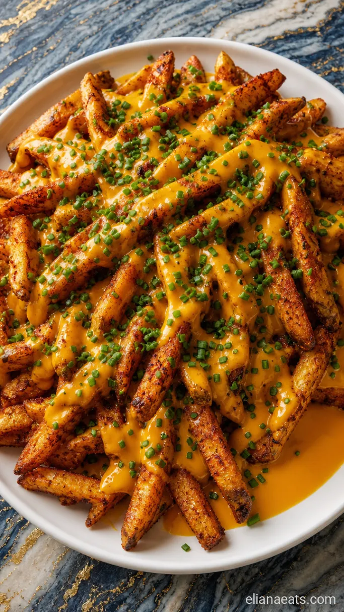 Step 4: Pile and Garnish the Fries