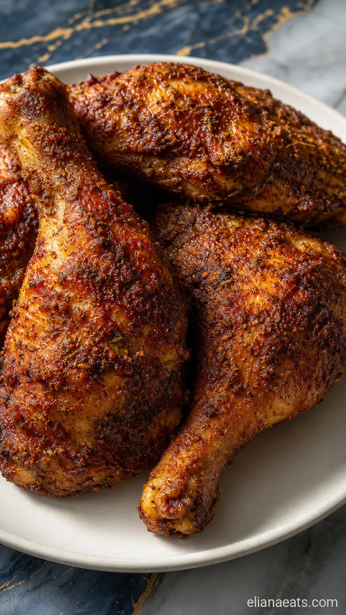 Step 4: Plate and Garnish the Chicken