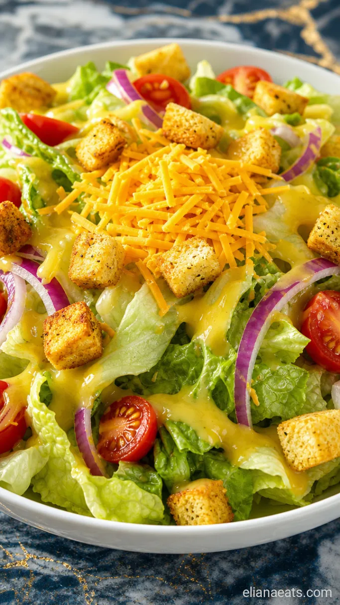 Step 4: Plate and Garnish the Salad