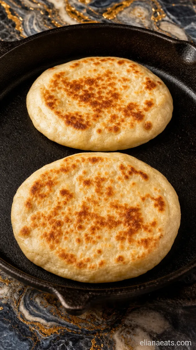 Step 4: Sear the Gordita Shells