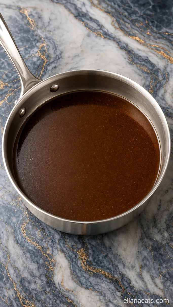 Step 4: Simmer the Au Jus