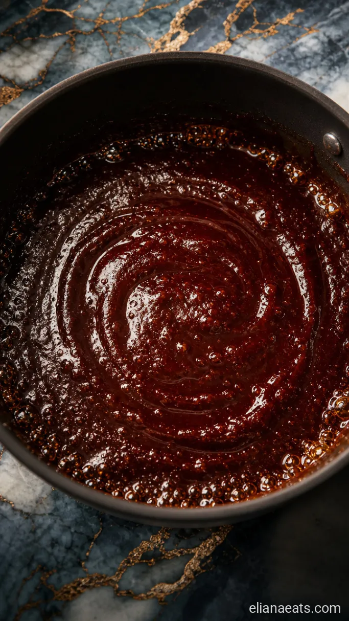 Step 4: Simmer the BBQ Glaze