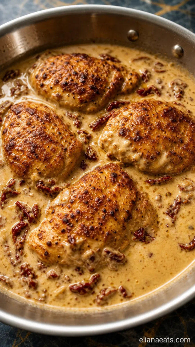 Step 4: Simmer the Chicken in the Sauce