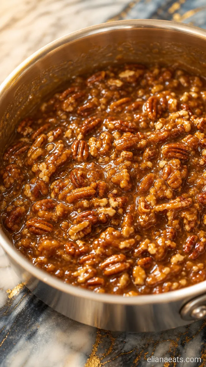 Step 4: Simmer the Pecan Filling