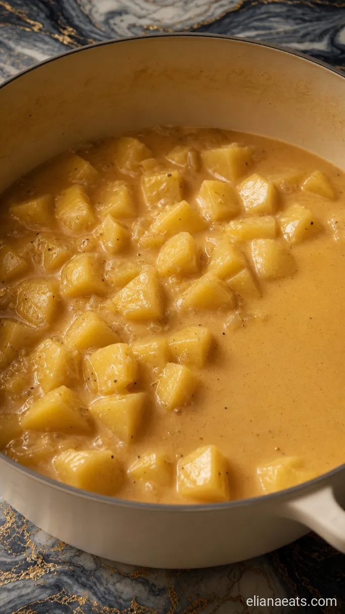Step 4: Simmer the Potatoes