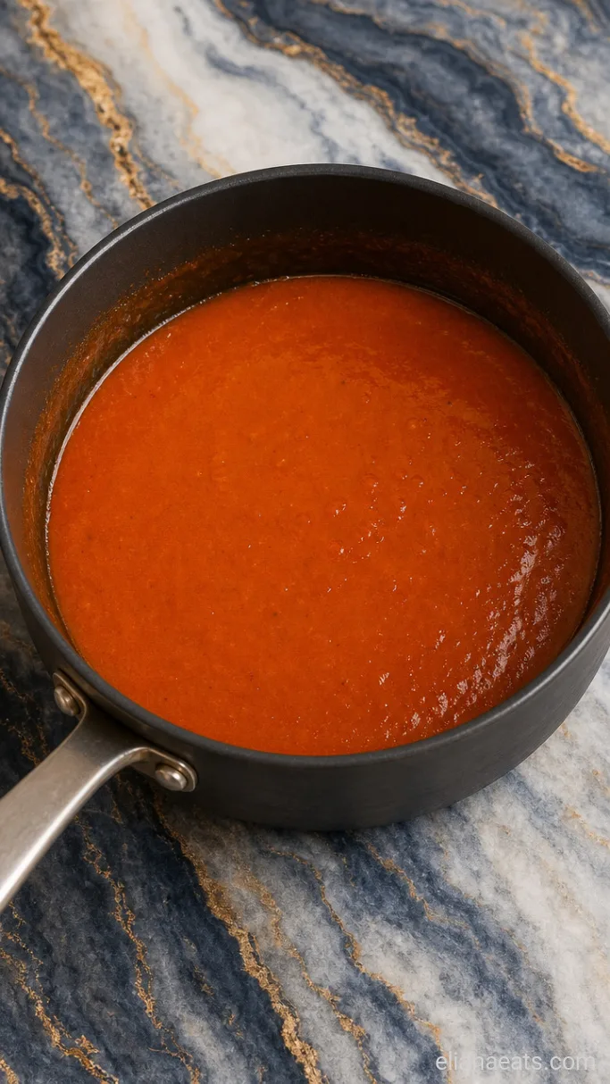 Step 4: Simmer the Sauce Until Glossy
