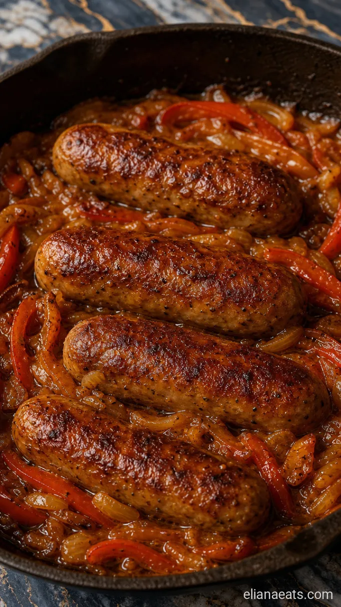 Step 4: Simmer the Sausages with the Vegetables