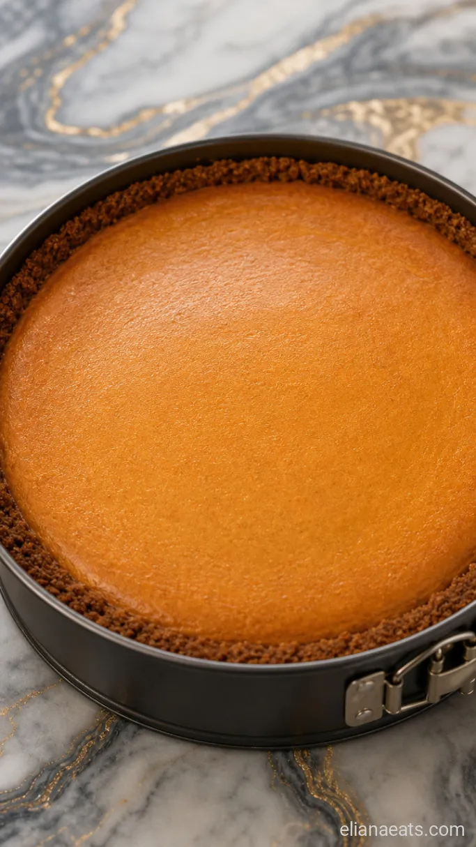 Step 5: Bake the Cheesecake